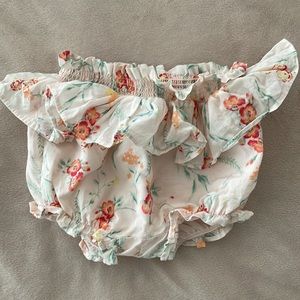 Janie and Jack floral ruffle bloomers